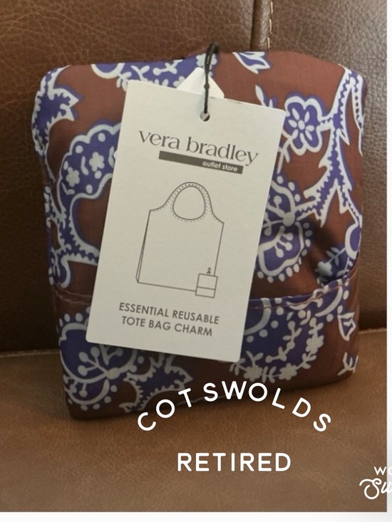 Vera Bradley Handbags - VERA BRADLEY TOTE BAG CHARM COTSWOLDS